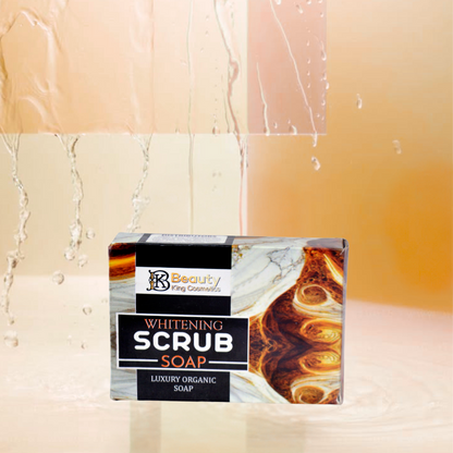 Whitening Scrub Soap - Deep Cleansing & Skin Brightening