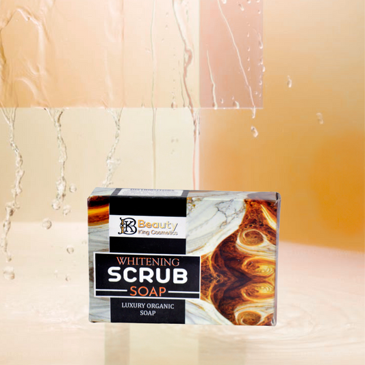 Whitening Scrub Soap - Deep Cleansing & Skin Brightening