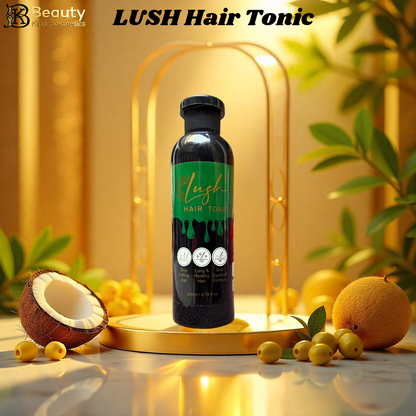 Lush Hair Tonic - 100% Herbal Formula for Healthy, Strong Hair .