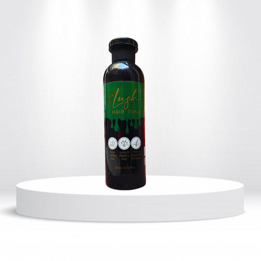 Lush Hair Tonic - 100% Herbal Formula for Healthy, Strong Hair .