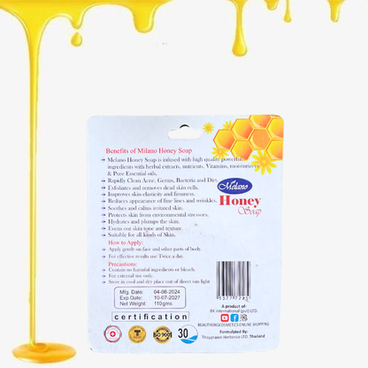 Transparent Honey Soap - Nourisment & Radient Glow